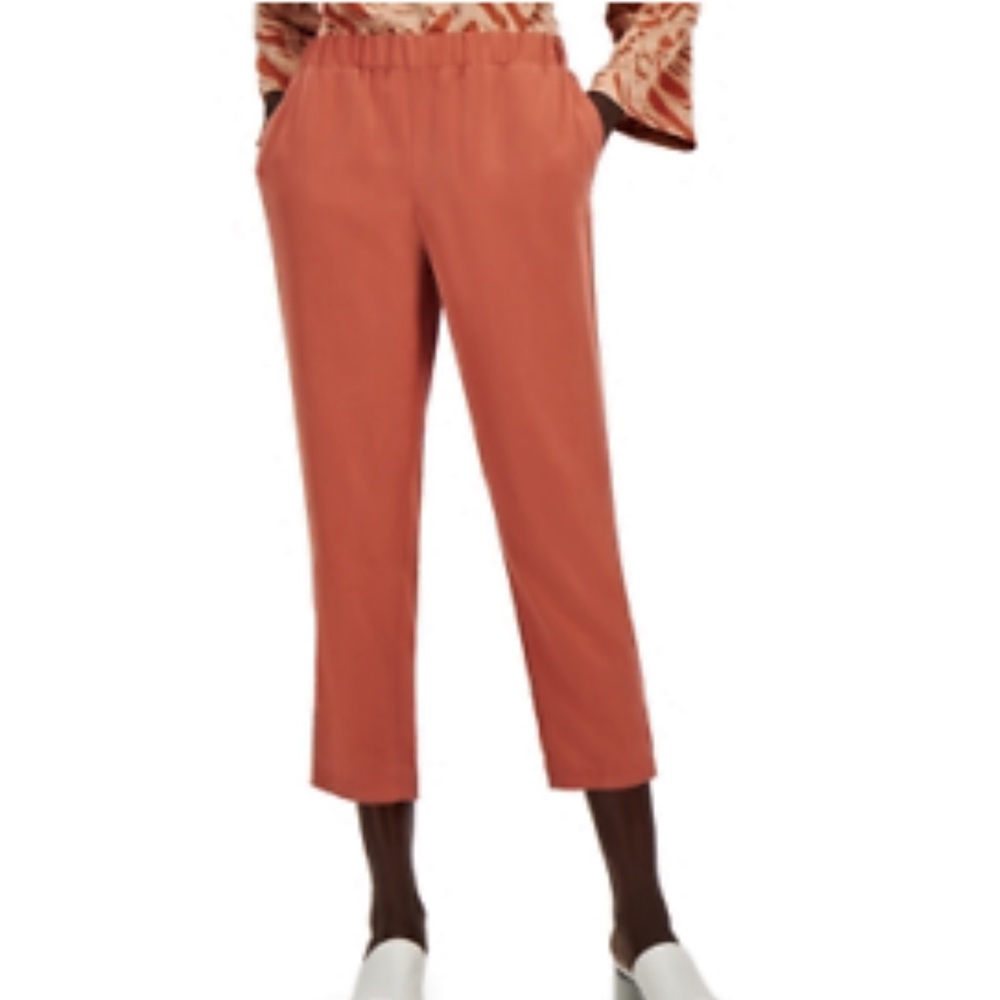 ALFANI - Coral Comfort Waist Ankle Pants XL Size (Women)